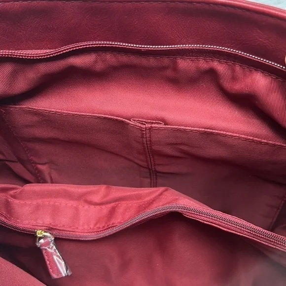 INC International Concepts faux leather crossbody - Picture 8 of 14